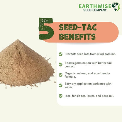 Seed-Tac™: Premium Organic Tackifier - Helps New Seed Succeed™