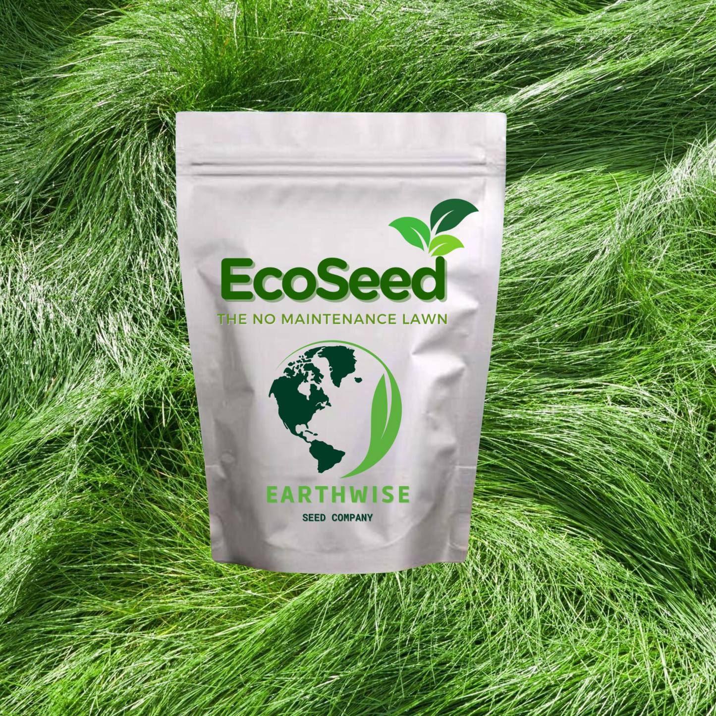 EcoSeed - The No Maintenance Lawn, Fine Fescue Lawn Mix, Eco-Friendly Grass