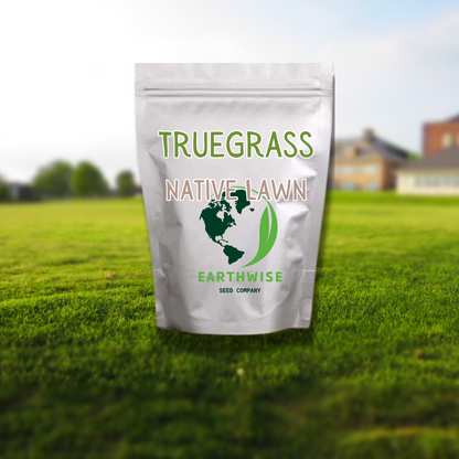 TrueGrass Native Grass Seed - The No Maintenance Native Lawn, Drought-Tolerant, Eco-Friendly Grass Blend